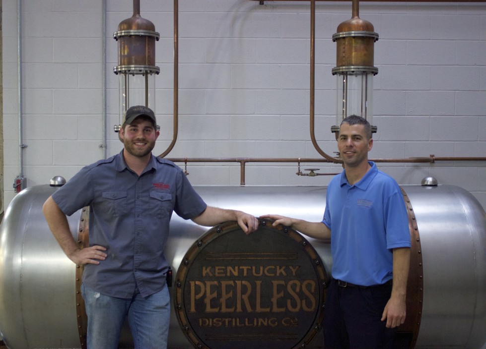 Caleb Kilburn, Distiller, and Carson Taylor, President and 5th Generation